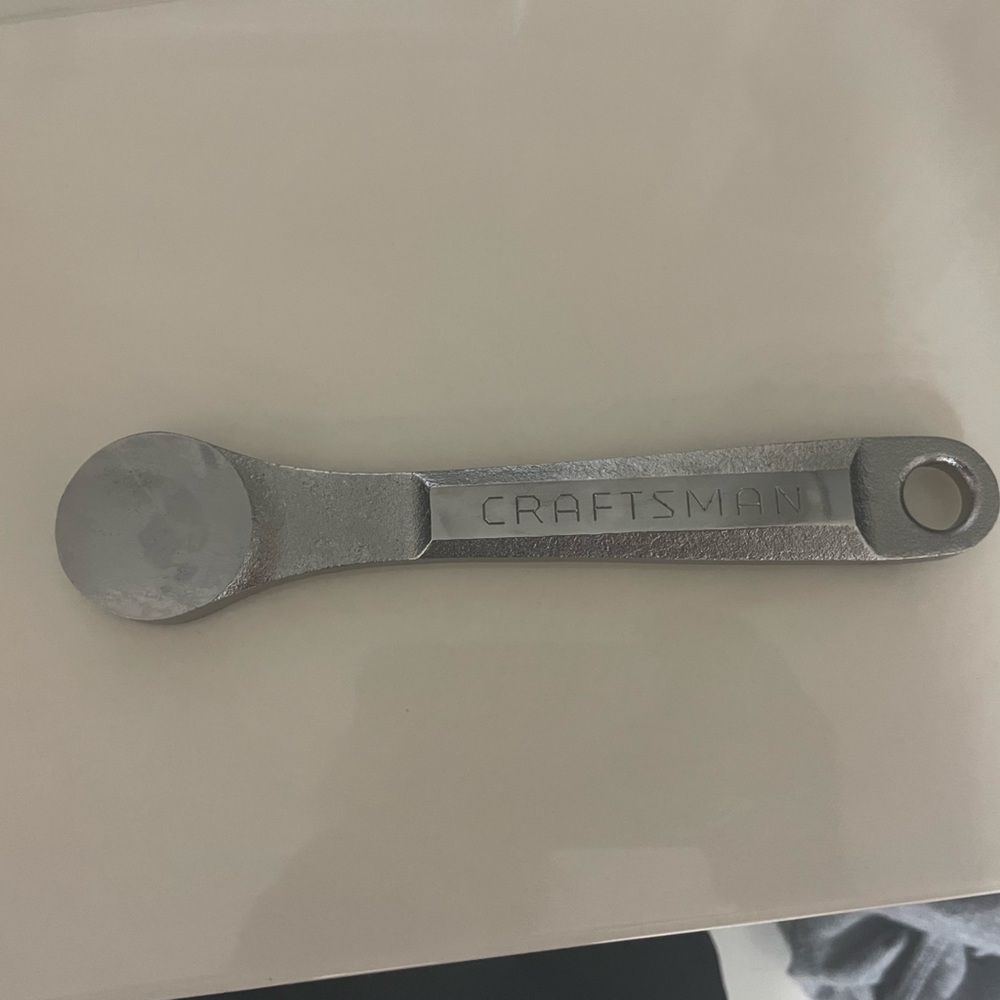 Craftsman Bottle wrench.  Excellent shape.  Forged in USA   44500